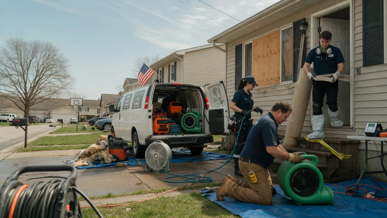 Water Damage Restoration in Mexico, PA near me
